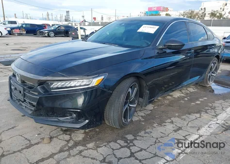 2022 Honda Accord Sport z USA, uszkodzony, nr VIN 1HGCV1F38NA049228